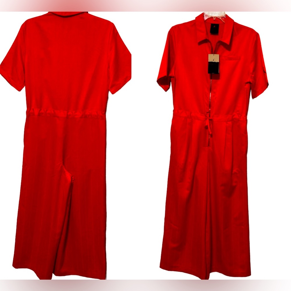 NWT Jumpman Jordan women’s loose fit belted and full zip romper/jumper size XS